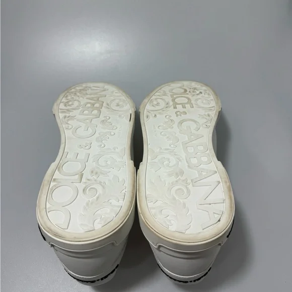 Dolce & Gabbana Portofino Logo Sneakers White Men’s UK 11/US 12